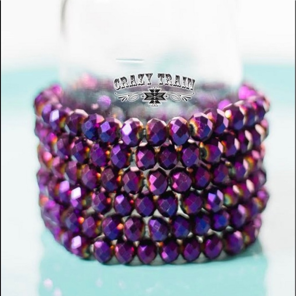 CrAzY TrAiN Stunning 2 Single Sangria Bracelet! 🌸